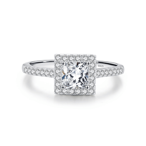 Ethereal Elegance Ring - Princess Cut