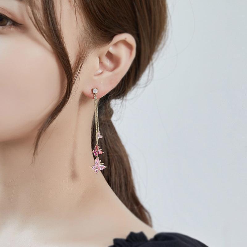 Alice in Garden Dangle Earrings