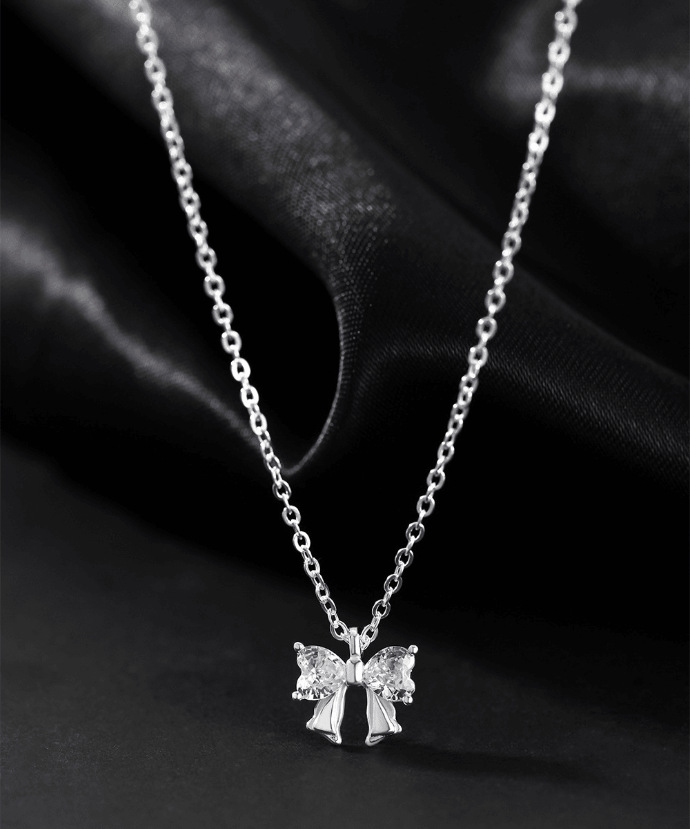 Radiant Ribbon Necklace Stella Harte