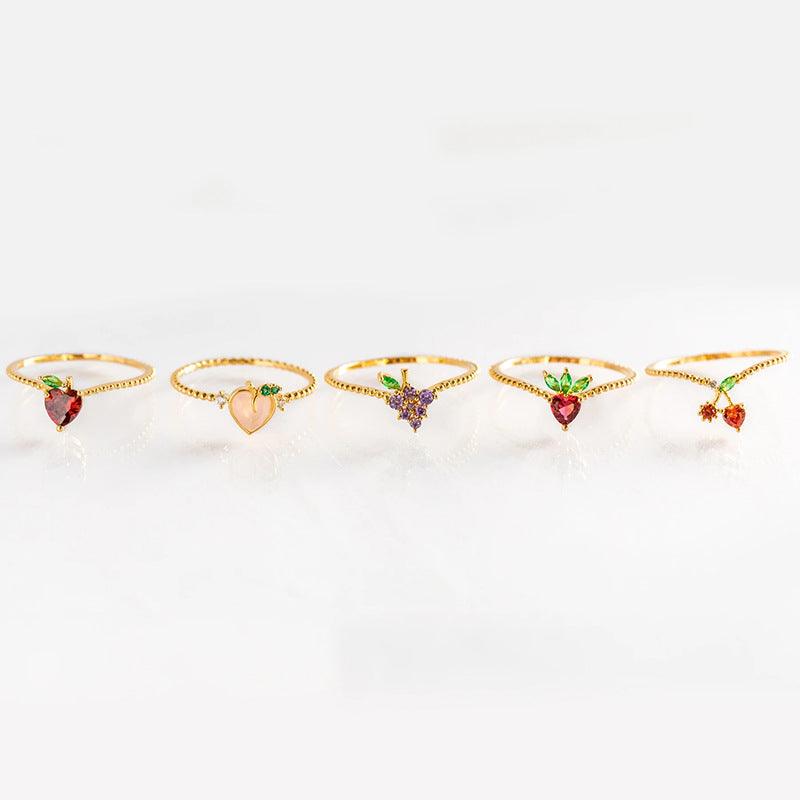 Juicy Jewels Ring (Cherry) Stella Harte