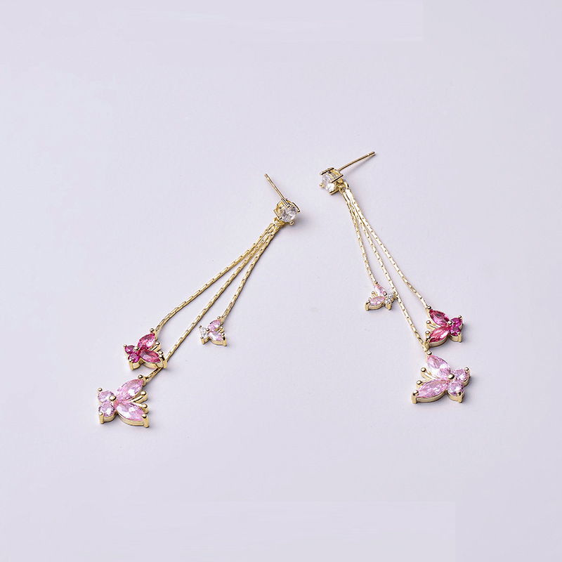 Alice in Garden Dangle Earrings Stella Harte