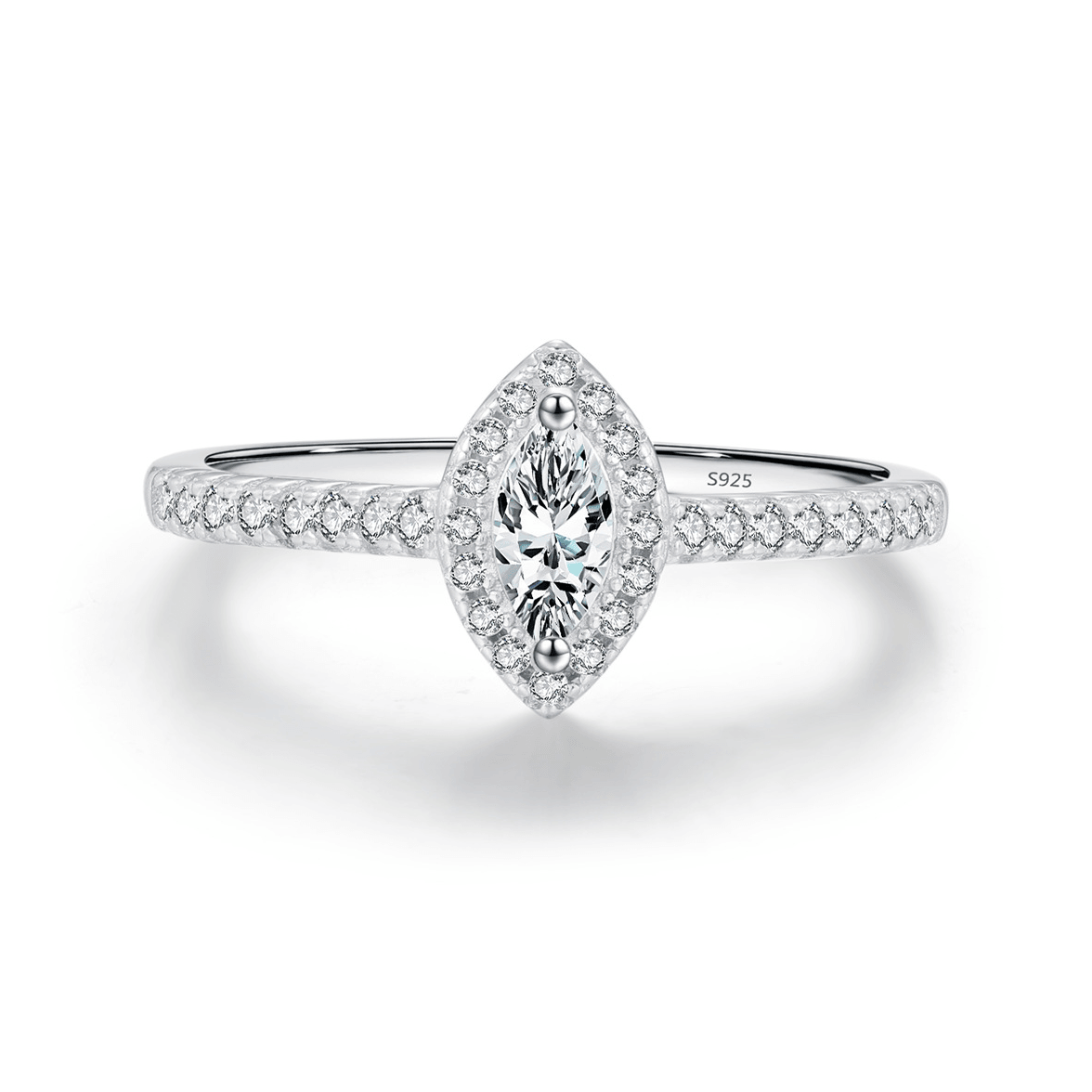 Ethereal Elegance Ring - Marquise Cut Stella Harte