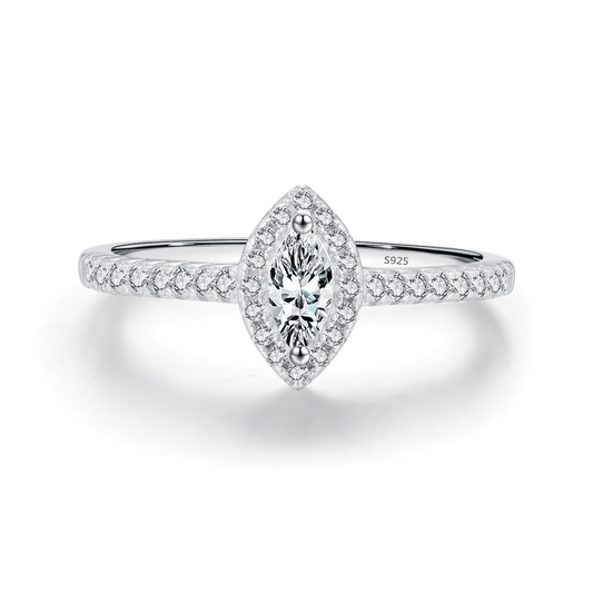 Ethereal Elegance Ring - Marquise Cut