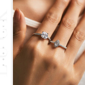 Ethereal Elegance Ring - Marquise Cut