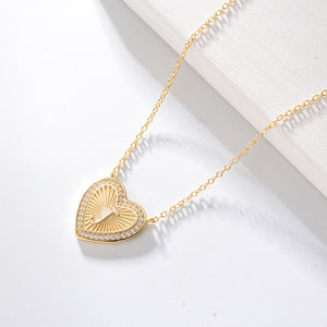 Serenity’s Heart Cipher Necklace