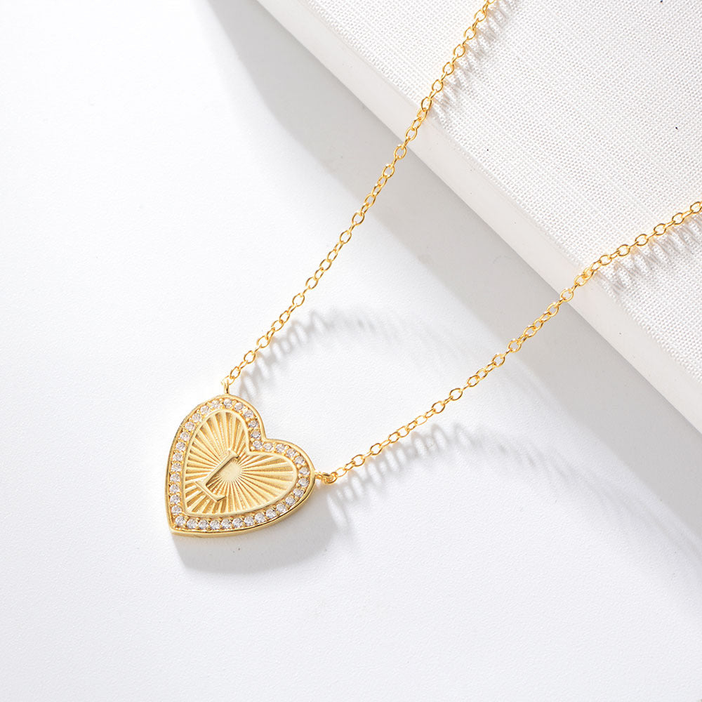 Serenity’s Heart Cipher Necklace Stella Harte