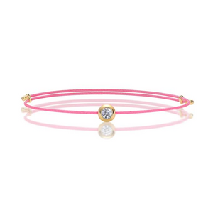 Moissanite Cord Whisper Bracelets