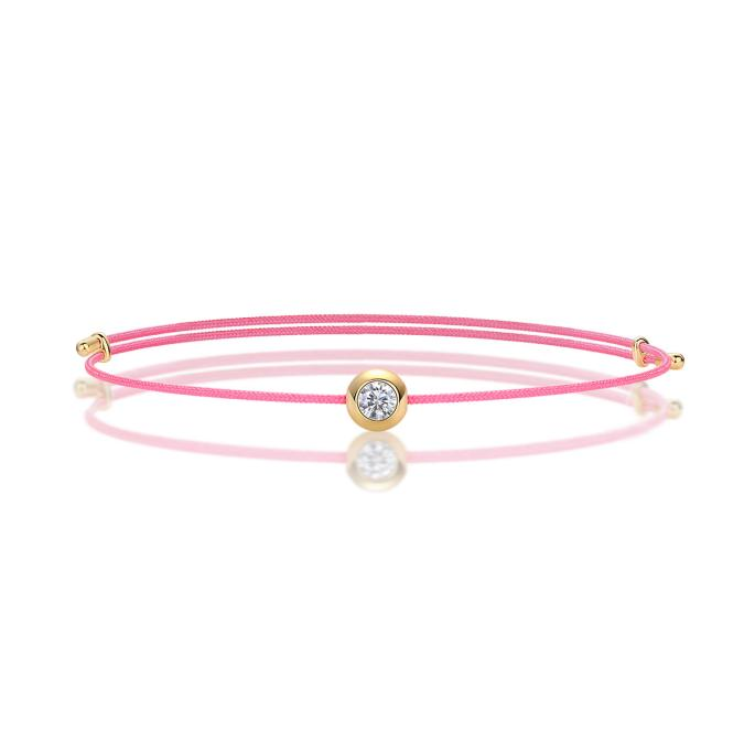 Moissanite Cord Whisper Bracelets