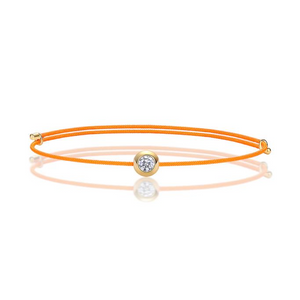 Moissanite Cord Whisper Bracelets