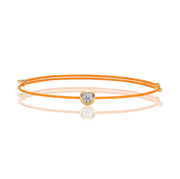Moissanite Cord Whisper Bracelets