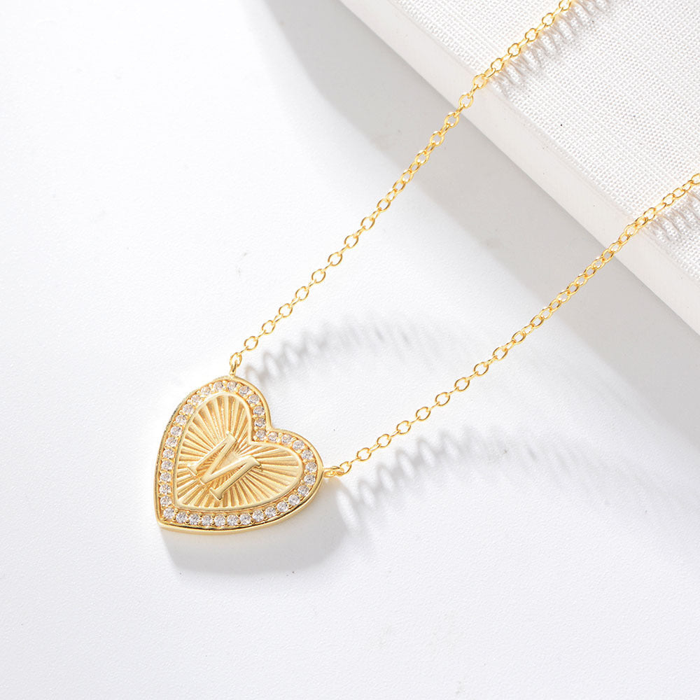 Serenity’s Heart Cipher Necklace Stella Harte