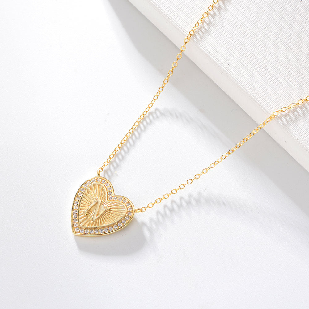 Serenity’s Heart Cipher Necklace Stella Harte