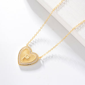 Serenity’s Heart Cipher Necklace