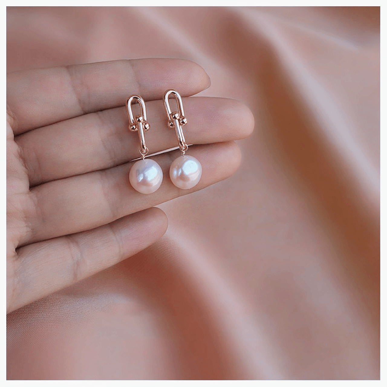 Celeste Pearl Duo Dangle Earrings Stella Harte