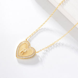 Serenity’s Heart Cipher Necklace