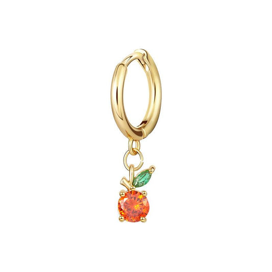 Juicy Jewels Drop Earrings (Orange)