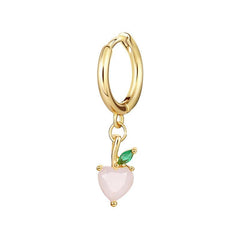 Juicy Jewels Drop Earrings (Peach)