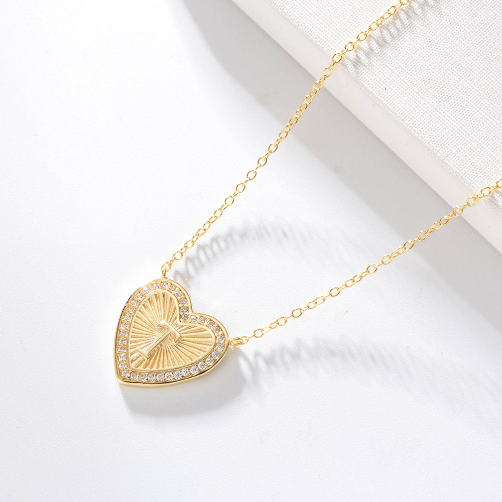 Serenity’s Heart Cipher Necklace Stella Harte