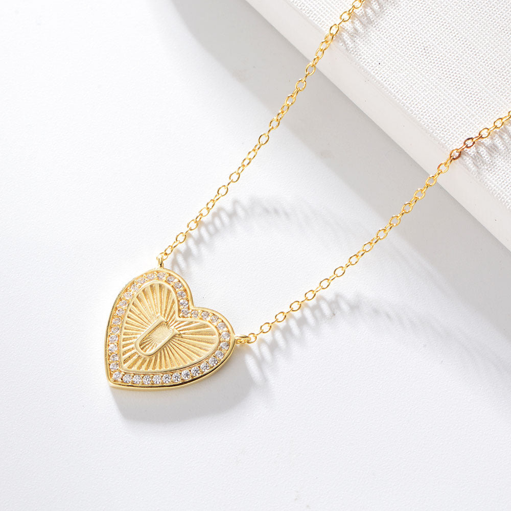 Serenity’s Heart Cipher Necklace Stella Harte