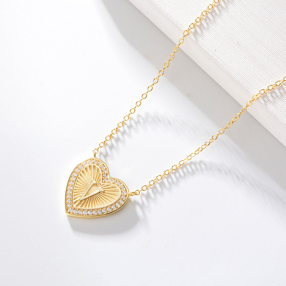 Serenity’s Heart Cipher Necklace Stella Harte