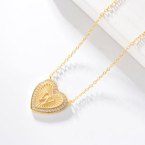 Serenity’s Heart Cipher Necklace