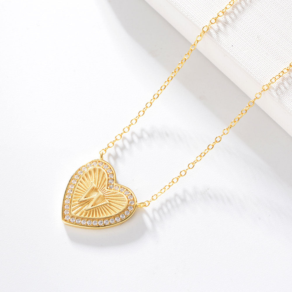 Serenity’s Heart Cipher Necklace Stella Harte