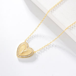 Serenity’s Heart Cipher Necklace