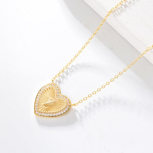 Serenity’s Heart Cipher Necklace
