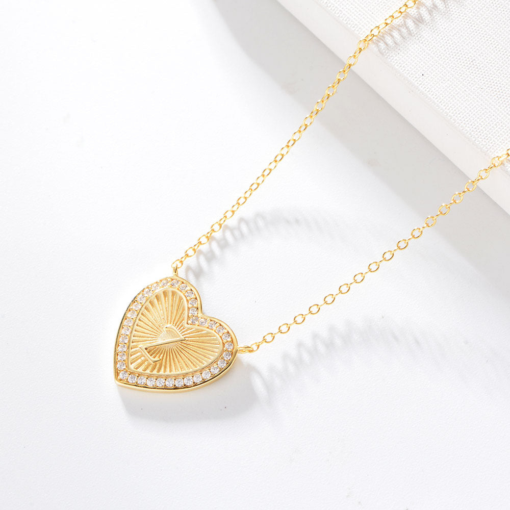 Serenity’s Heart Cipher Necklace Stella Harte