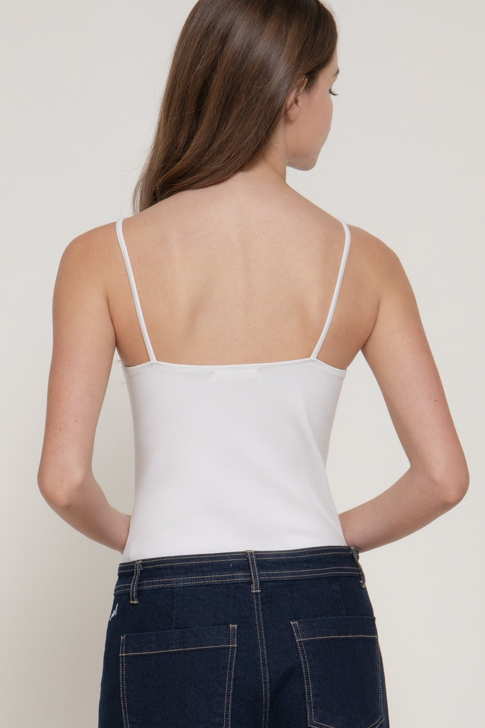 Sleeveless Cami Soft Modal Scuba Bodysuit