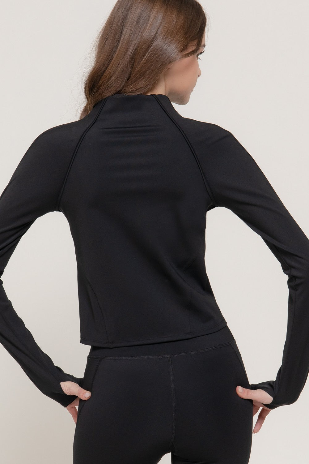 Long Slv Zip-up Activewear Jacket