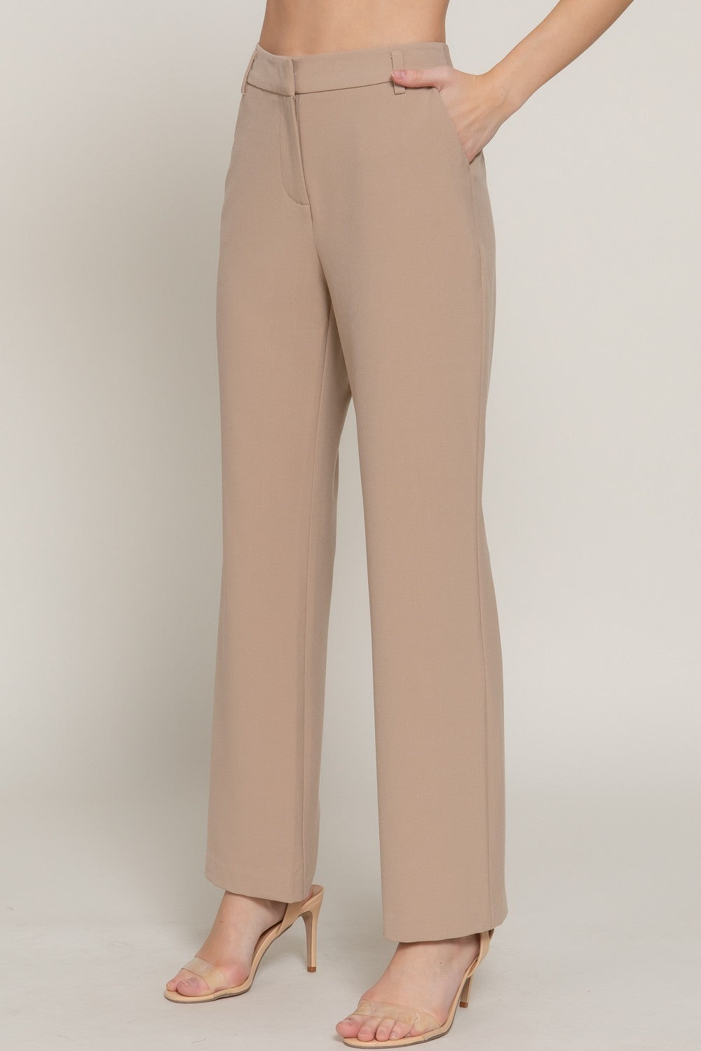 Straight Suit Pants