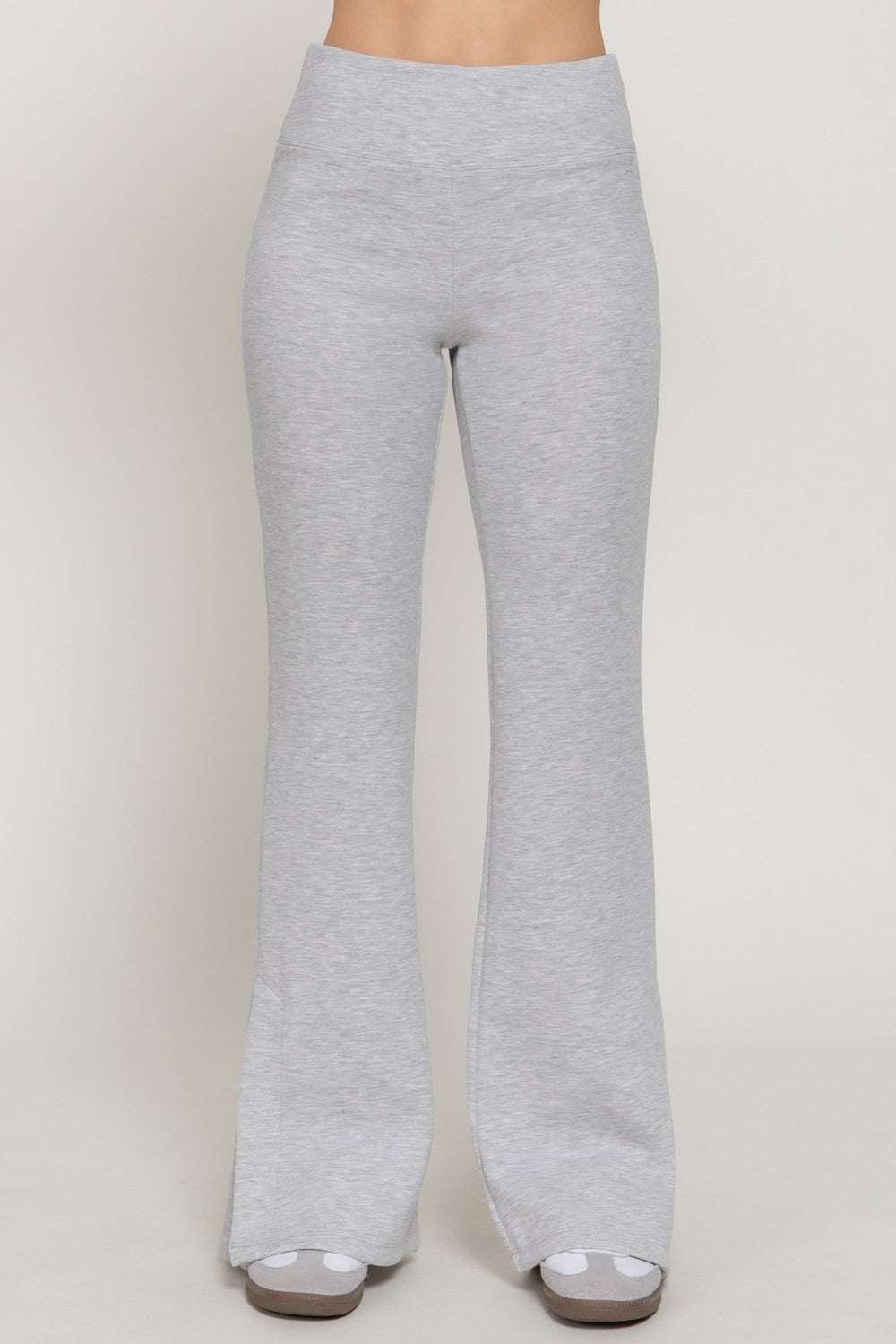 Flare Soft Bottom Slit Scuba Pant
