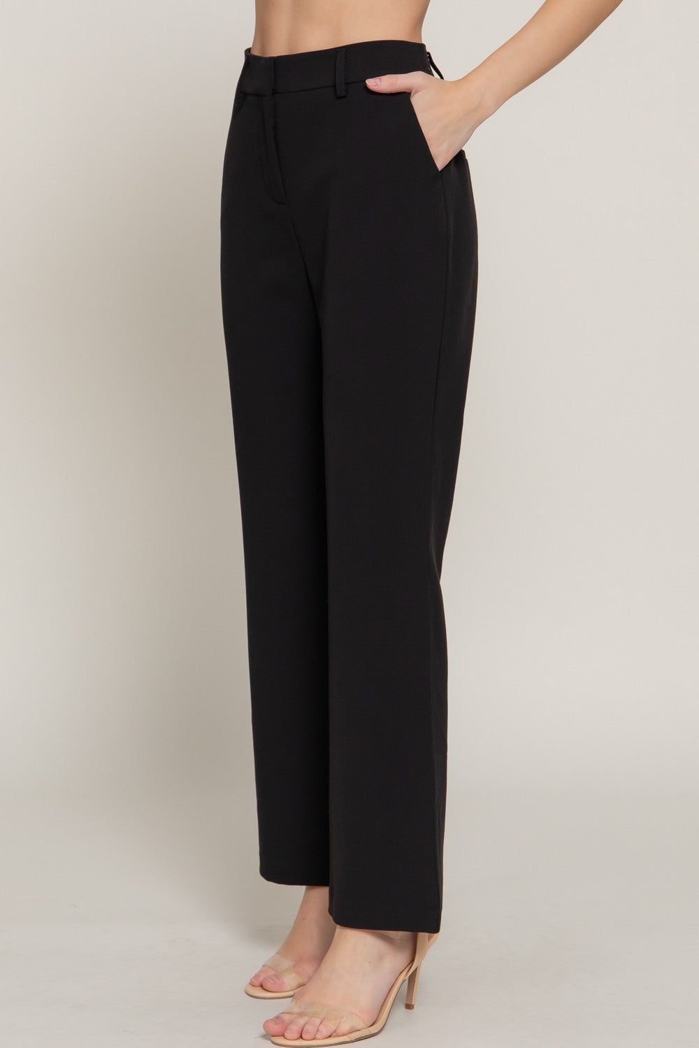 Straight Suit Pants