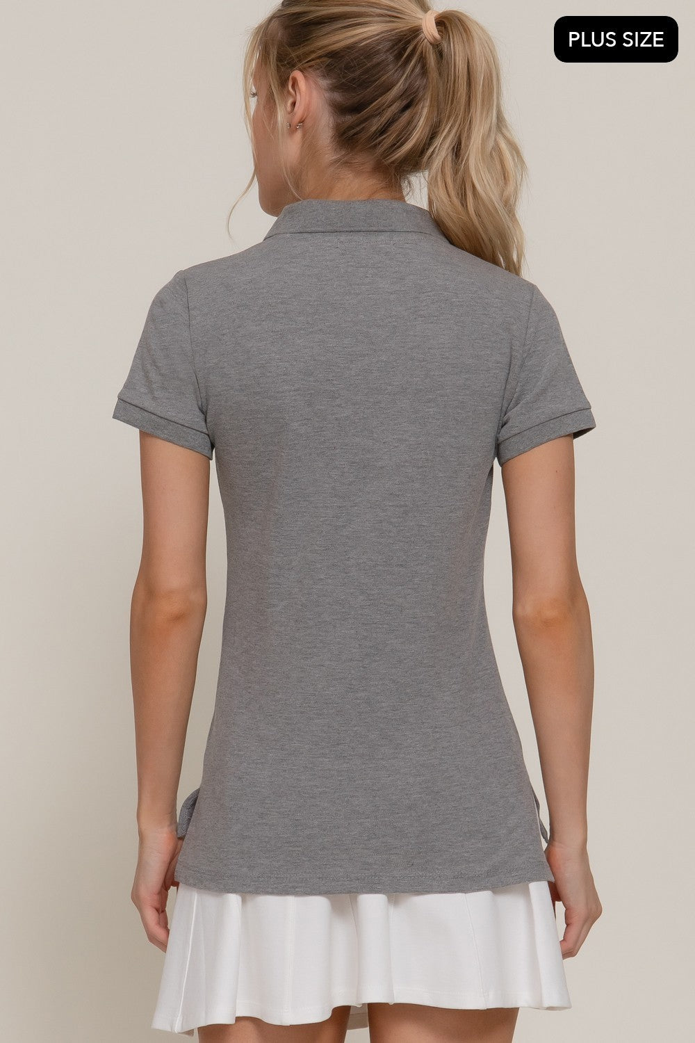 Short Sleeve Classic Pique Polo Top