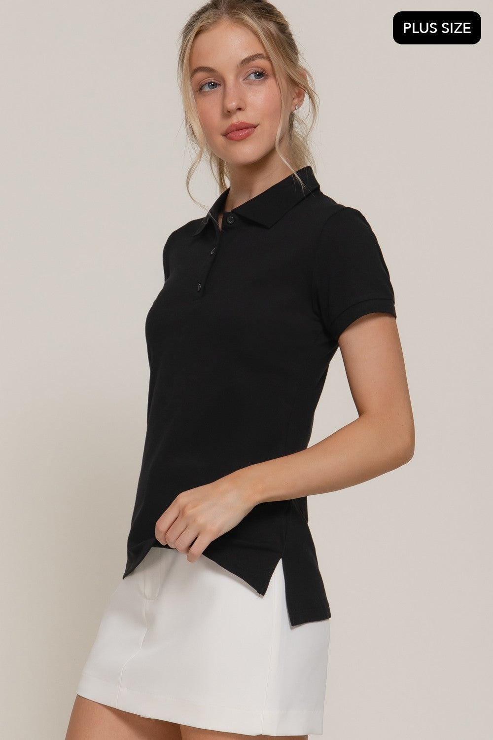 Short Sleeve Classic Pique Polo Top
