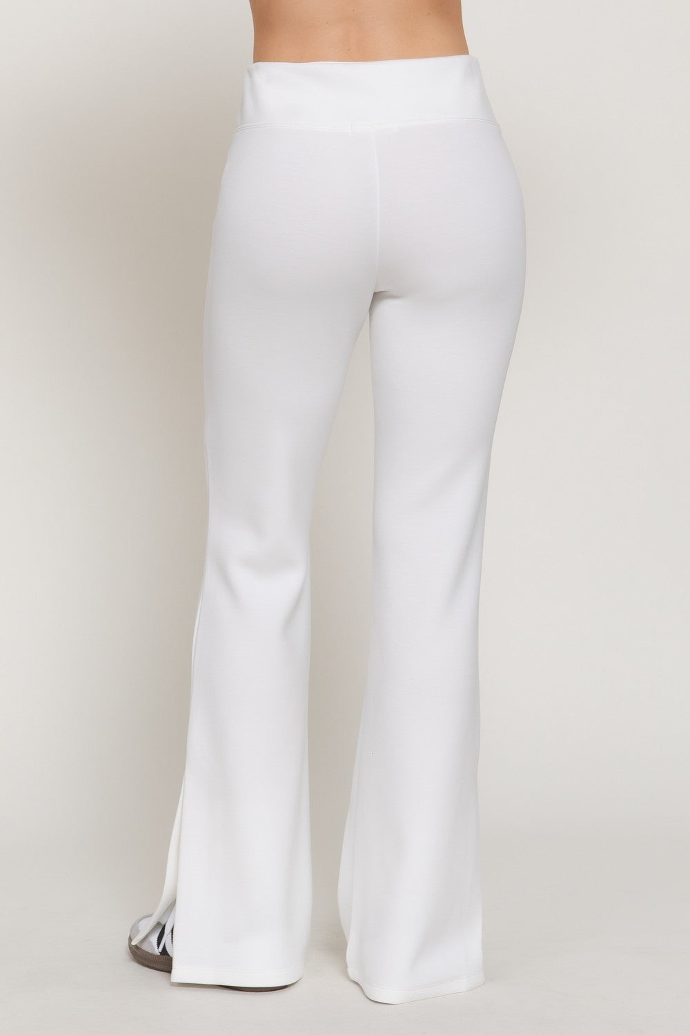 Flare Soft Bottom Slit Scuba Pant