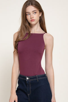 Sleeveless Cami Soft Modal Scuba Bodysuit