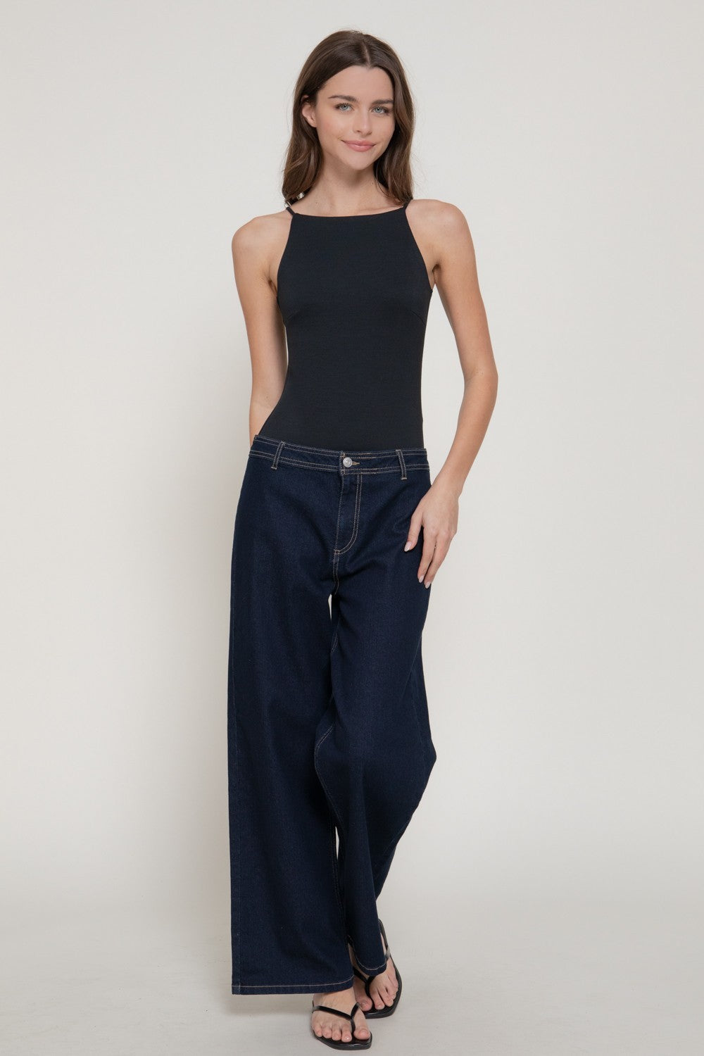 Sleeveless Cami Soft Modal Scuba Bodysuit