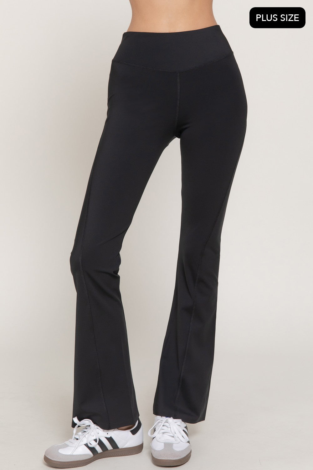 Flared Hem Work Out Pants
