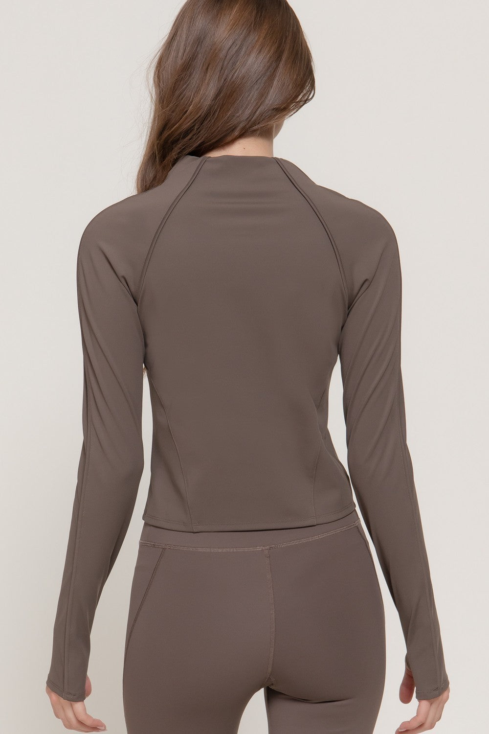 Long Slv Zip-up Activewear Jacket