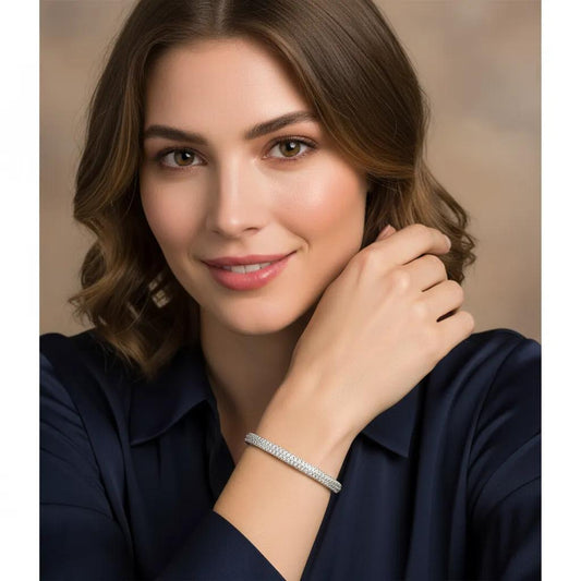 Pavé Eternity Bangle