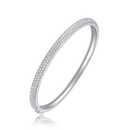 Pavé Eternity Bangle