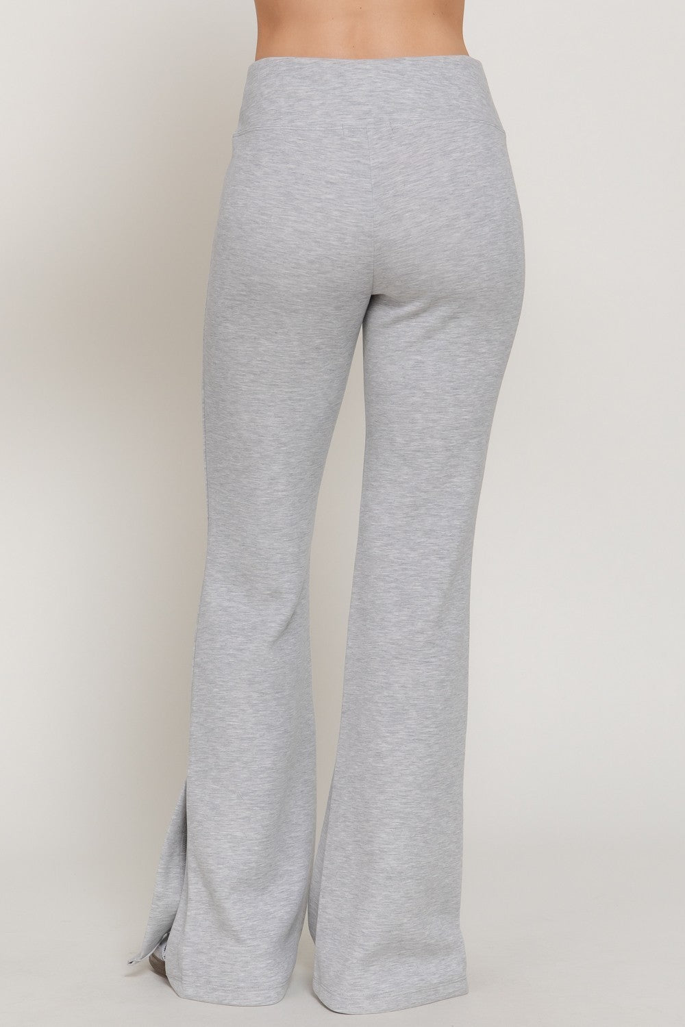 Flare Soft Bottom Slit Scuba Pant