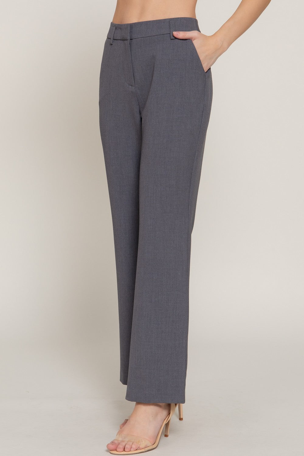 Straight Suit Pants