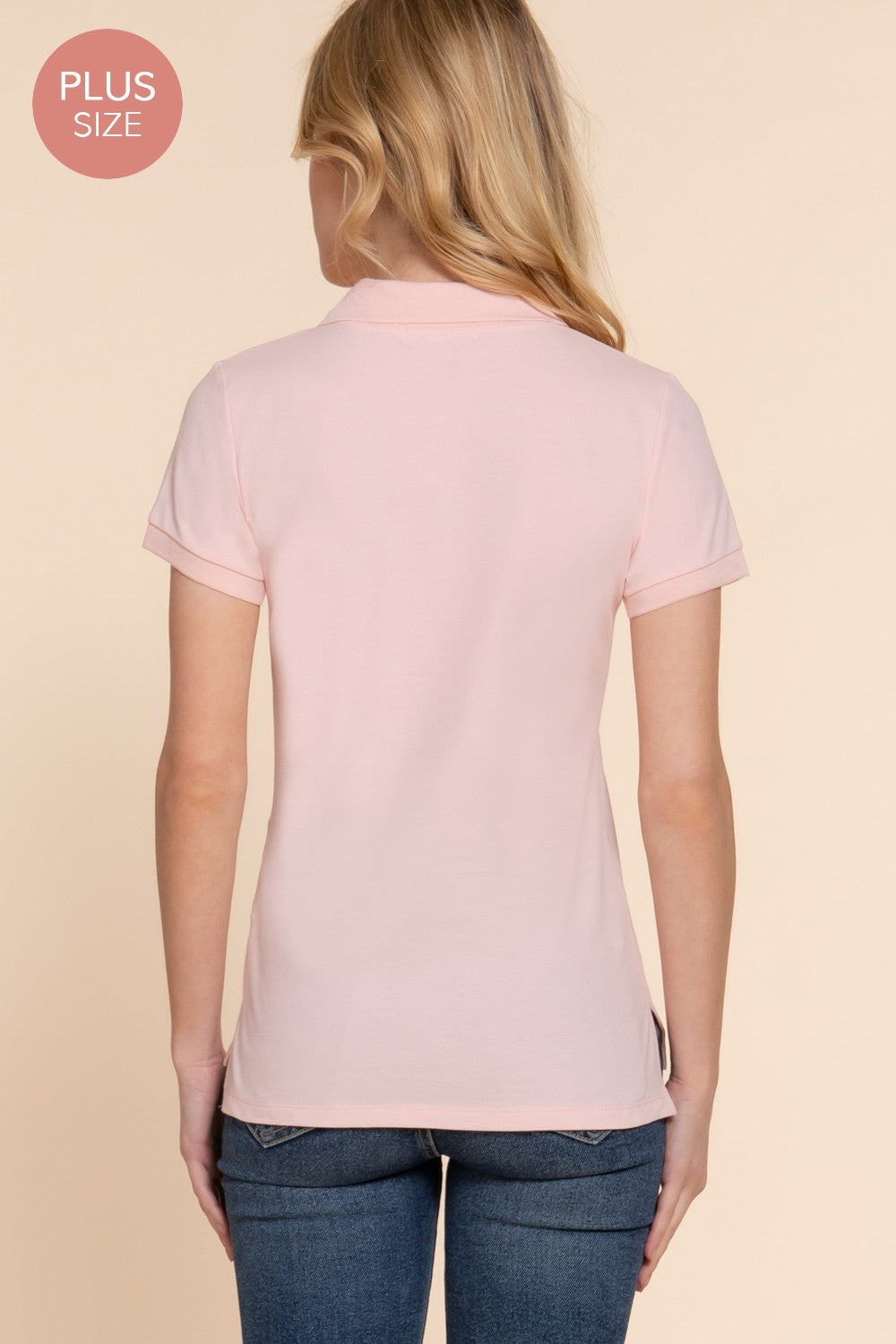 Short Sleeve Classic Pique Polo Top