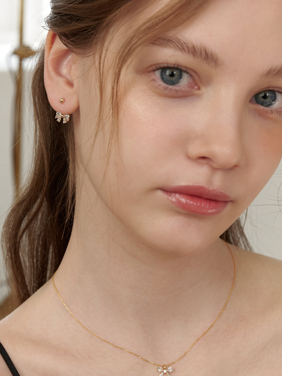 Petite Sparkle Butterfly Earrings Stella Harte
