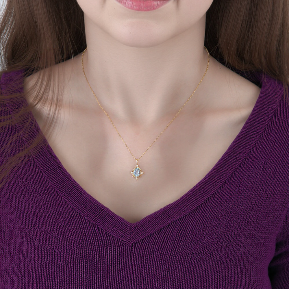 Blue Horizon Necklace Stella Harte