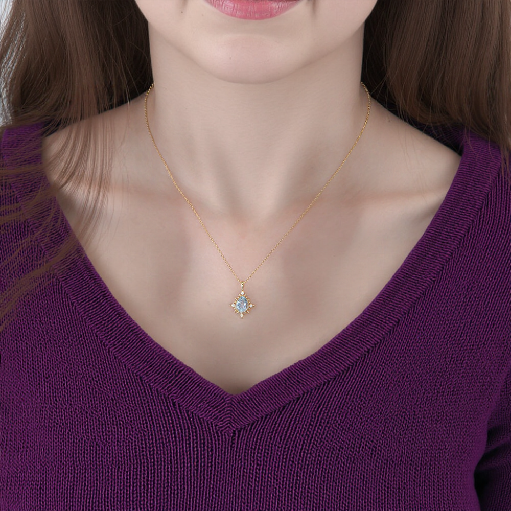 Blue Horizon Necklace