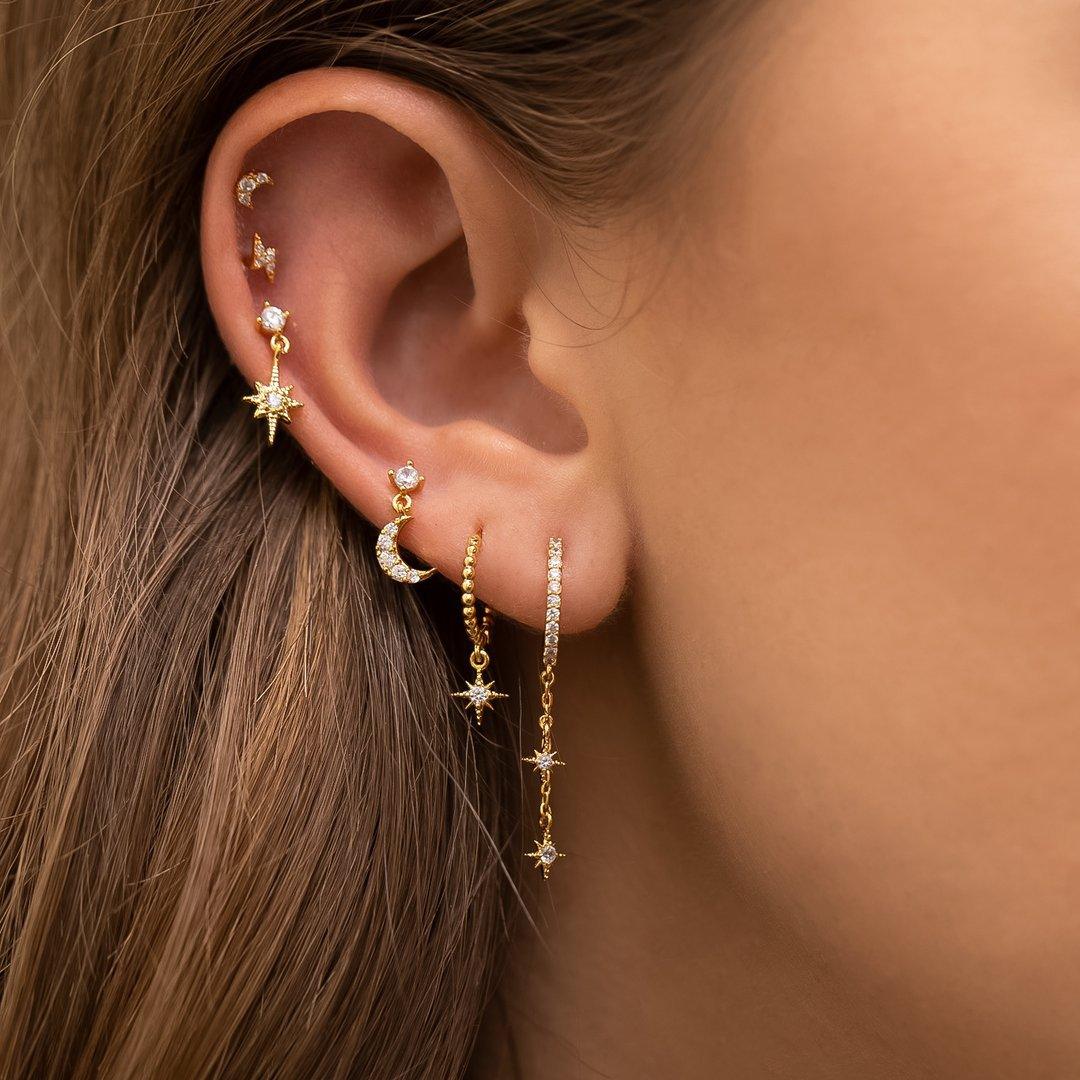 Starry Light Stud & Drop Earrings Stella Harte